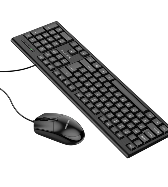 კლავიატურა და მაუსი BOROFONE BG6 BUSINESS KEYBOARD AND MOUSE SET (ENGLISH VERSION)